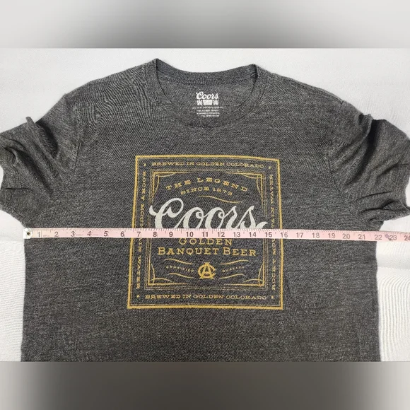 Lucky Brand Coors Golden Banquet Mens T-shirt Size Large - Picture 6 of 7